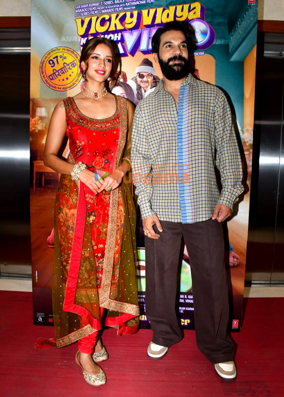 photos rajkummar rao and triptii dimri snapped promoting vicky vidya ka woh wala video 2