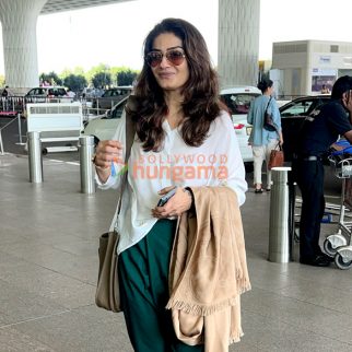 Photos: Raveena Tandon, Richa Chadha, Ali Fazal and others snapped at the airport