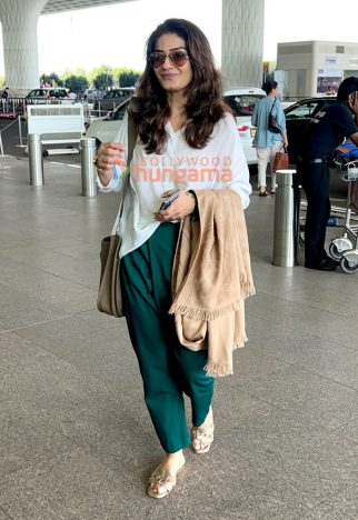 Photos: Raveena Tandon, Richa Chadha, Ali Fazal and others snapped at the airport