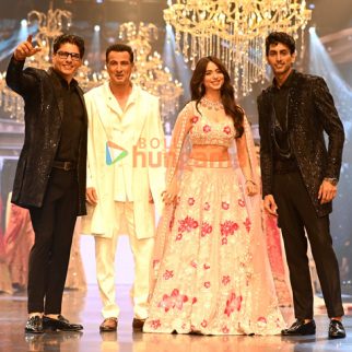 Photos: Ronit Roy and Soundarya Sharma snapped walking the ramp at the Bombay Times Fashion Week