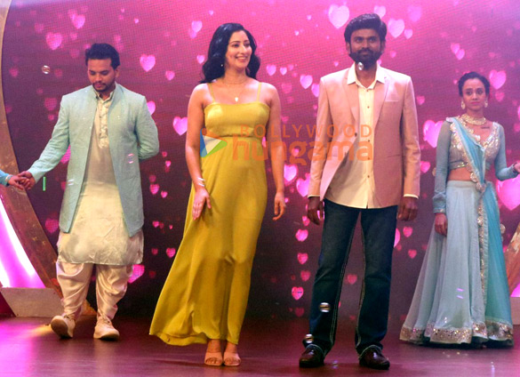photos santosh mijgar niharica raizada and sameer anjaan snapped shooting song for sapna a run of love 2