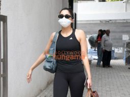 Photos: Sharvari snapped outside the gym in Santacruz