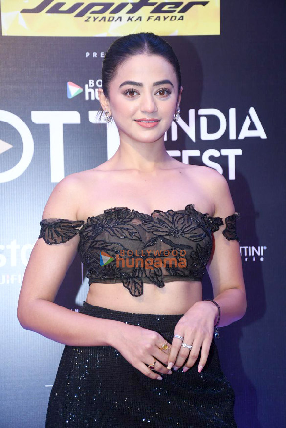 photos sonakshi sinha sophie choudry raveena tandon and others snapped at the pink carpet and awards ceremony of bollywood hungama ott india fest 2024 2