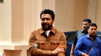 Photos: Suriya and Disha Patani kick off promotions of their film Kanguva