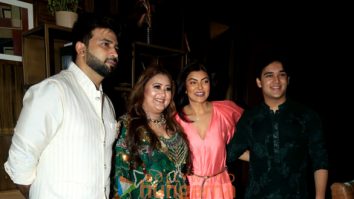 Photos: Sushmita Sen and others snapped at Seema Singh’s Diwali 2024 bash