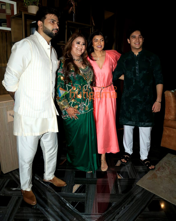 Photos Sushmita Sen and others snapped at Seema Singh’s Diwali bash (4 ...