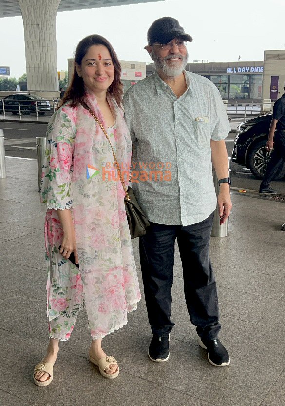 photos tamannaah bhatia sonam kapoor ahuja and others snapped at the airport 7