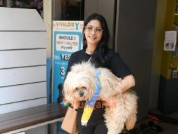 Photos: Tanishaa Mukerji spotted outside pet clinic in Khar