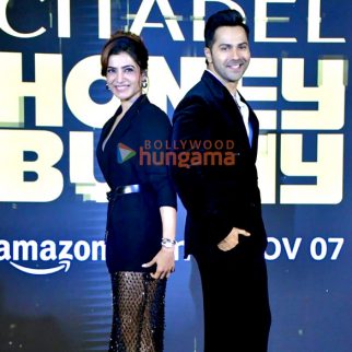 Photos: Varun Dhawan, Samantha Ruth Prabhu and others grace the trailer launch of Citadel: Honey Bunny