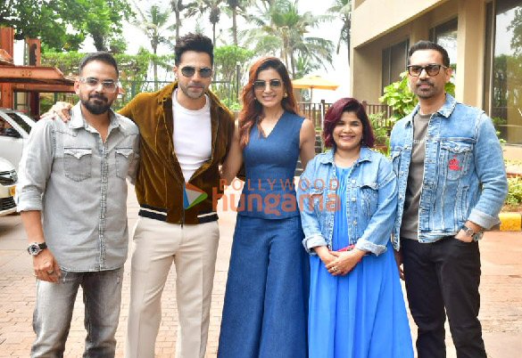 photos varun dhawan samantha ruth prabhu and others snapped promoting their spy thriller citadel honey bunny 1