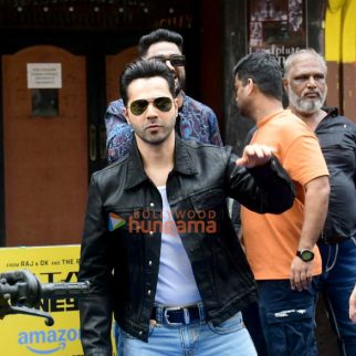 Photos: Varun Dhawan snapped promoting Citadel: Honey Bunny at Gaiety Galaxy, Bandra