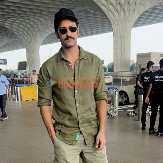 Photos: Vicky Kaushal and Esha Deol snapped at the airport