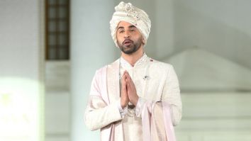 Ranbir Kapoor dazzles in ivory sherwani as showstopper for Tarun Tahiliani’s Baaraat Show in Delhi
