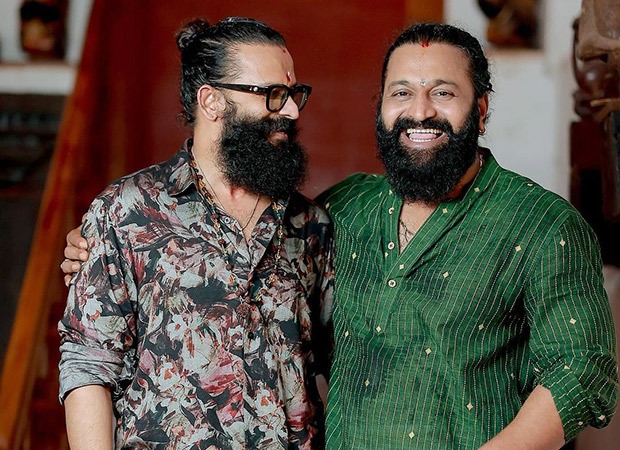 Rishab Shetty meets Jayasurya, shares pics: "Kathanar meets Kanthara!""