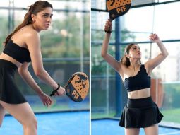 Sharvari shares a glimpse of her ‘Paddle’ game and it has definitely motivated our Monday