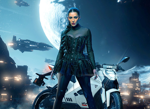 Shruti Haasan unleashes a glimpse of futuristic fashion with this cutting-edge digital cover of MensXP