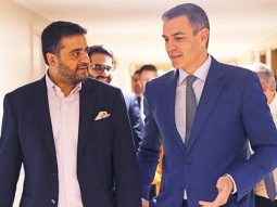 Spanish President Pedro Sanchez visits Yash Raj Films, strengthening cultural ties Spanish President Pedro Sanchez visits Yash Raj Films, strengthening cultural ties