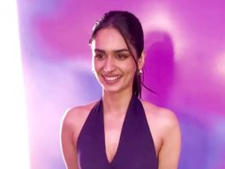 Beauty in Black! Manushi Chhillar Spotted At Nykaaland