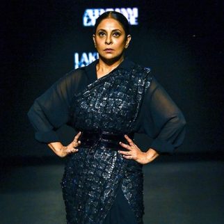 Shefali Shah stuns at Lakme Fashion Week in elegant black ensemble