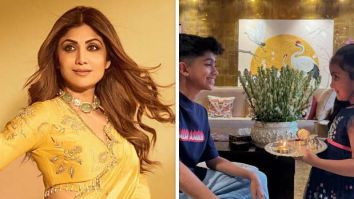 Shilpa Shetty shares heart-warming Bhai Dooj celebration photos of her kids Samisha and Viaan