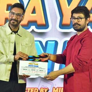 Ajay Devgn & Aamir Khan's Reunion at 'Tera Yaar Hoon Main' Mahurat