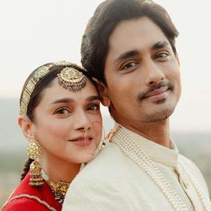 Aditi Rao Hydari and Siddharth ‘marry again’ in Rajasthani style; see pics