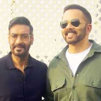 Ajay Devgn and Rohit Shetty papped promoting their film