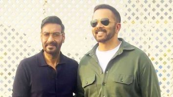 Ajay Devgn and Rohit Shetty papped promoting their film