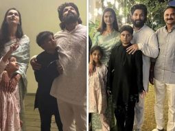 Allu Arjun and family light up Diwali 2024; Sneha Reddy shares special moments, watch video
