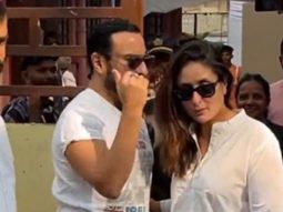 Bebo & Saif spotted to cast vote