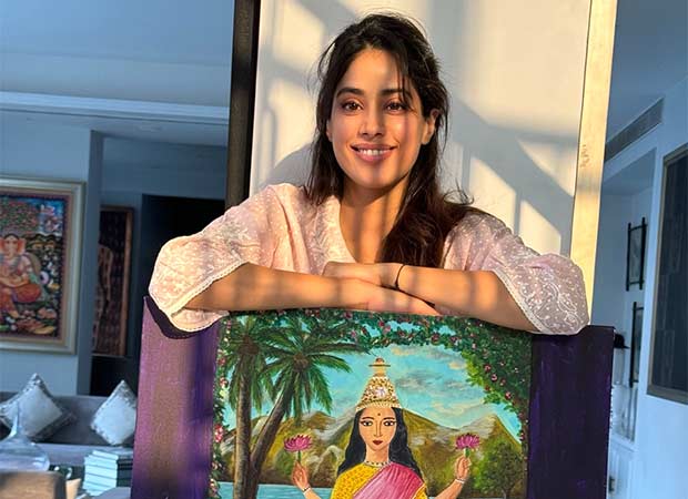 Janhvi Kapoor unveils hidden talent as an artist; Boney Kapoor ‘hyping’ her skills is every parent ever! 