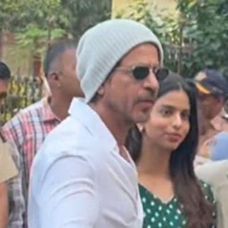 King Khan and family papped after casting vote