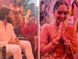 Naga Chaitanya and Sobhita Dhulipala pre-wedding ceremony kicks-off as Haldi pics go viral