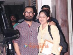 Photos: Aamir Khan snapped with daughter Ira Khan in Bandra