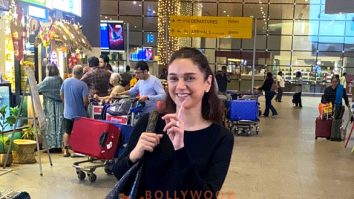 Photos: Aditi Rao Hydari snapped at the airport
