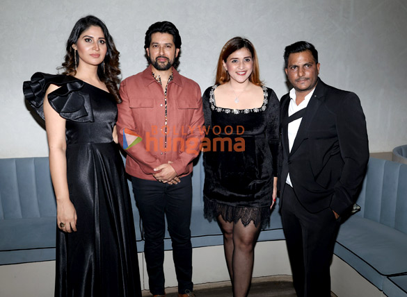 photos aftab shivdasani mannara chopra hiten tejwani simba nagpal and others grace the launch of tanhaiyan song 5
