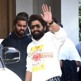 Photos: Allu Arjun snapped at Kalina airport