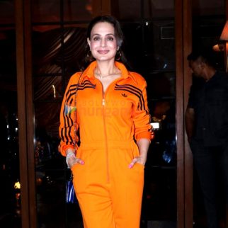 Photos: Ameesha Patel snapped at Gigi restaurant in Bandra