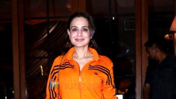 Photos: Ameesha Patel snapped at Gigi restaurant in Bandra