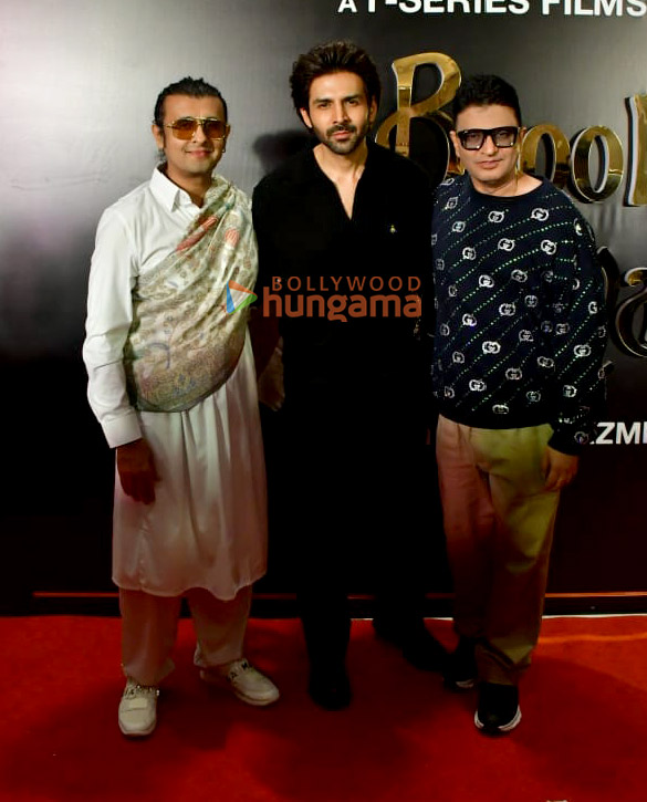 photos kartik aaryan vidya balan madhuri dixit and others grace the success party of bhool bhulaiyaa 3 19 2