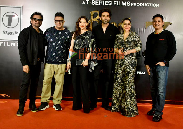 photos kartik aaryan vidya balan madhuri dixit and others grace the success party of bhool bhulaiyaa 3 9 2