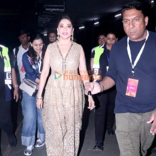 Photos: Madhuri Dixit and Rekha snapped at the Aditya Vikram Birla Puraskars 2024 at NSCI Dome, Worli