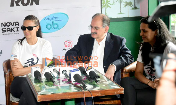 photos neha dhupia and soha ali khan attend go flo run event 2