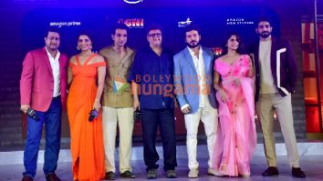 Photos: Pratik Gandhi, Saiyami Kher, Divyenndu, Farhan Akhtar and team Agni snapped at the trailer launch