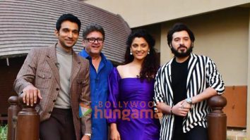 Photos: Pratik Gandhi, Saiyami Kher, Divyenndu, and Rahul Dholakia snapped promoting Agni