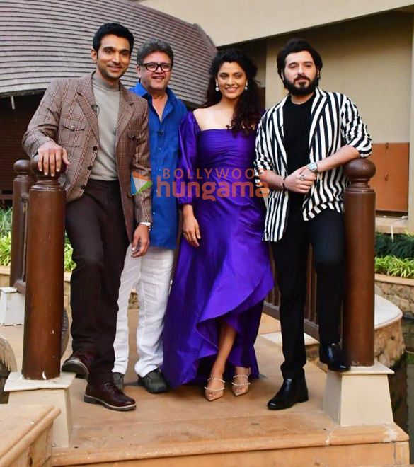 Photos: Pratik Gandhi, Saiyami Kher, Divyenndu, and Rahul Dholakia snapped promoting Agni | Parties & Events