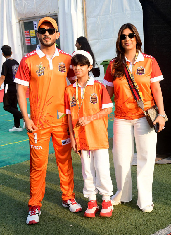 photos raj kundra arjun bijlani and others attend the the opening match of all star tennis ball cricket league in bandra 1