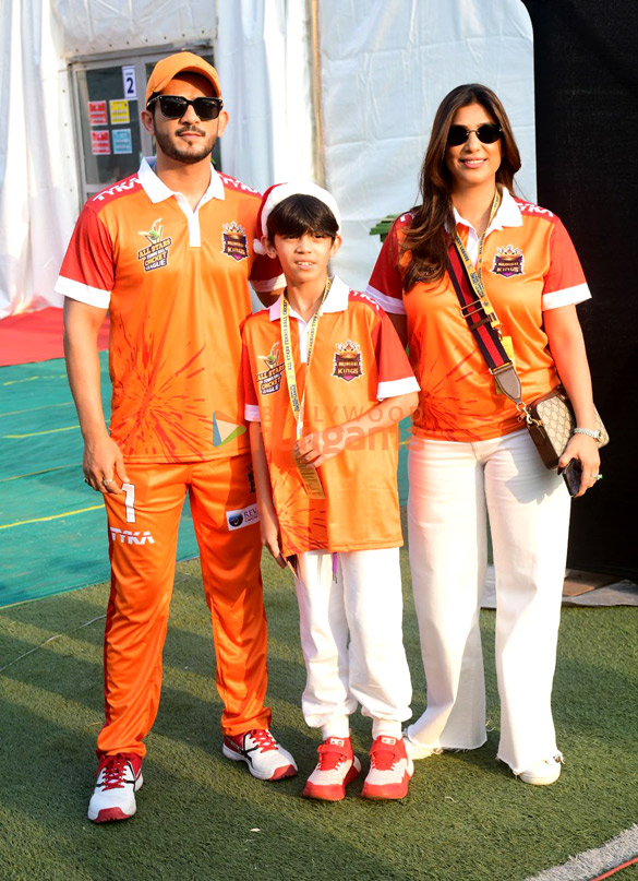 photos raj kundra arjun bijlani and others attend the the opening match of all star tennis ball cricket league in bandra 4