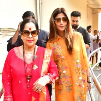 Photos: Shilpa Shetty, Raj Kundra and Wamiqa Gabbi snapped at Juhu PVR