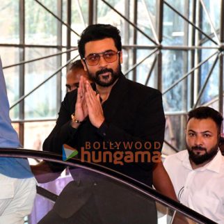 Photos: Suriya and others grace the press conference of Kanguva at Miraj Cinemas, Imax Wadala